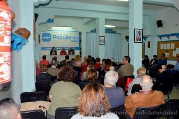 Comité insular y local del PP en Telde y visita a Melenara (Foto Francisco Javier Santana)
